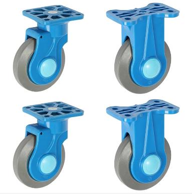 種類が違う静音台車のキャスター