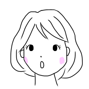 欲しい気持ちが抑えきれない美穂さんの興奮した表情のイラスト