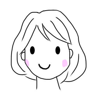 自己紹介中の笑顔の美穂さんのイラスト